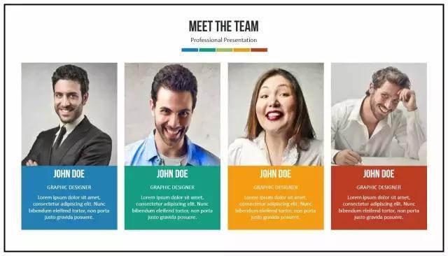 PPT人物介紹頁(yè)萬(wàn)能制作公式，內(nèi)附20種排版案例